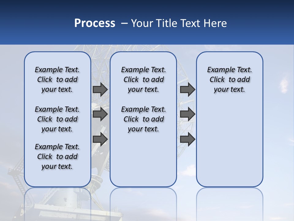 Dusk Sky Exploration PowerPoint Template