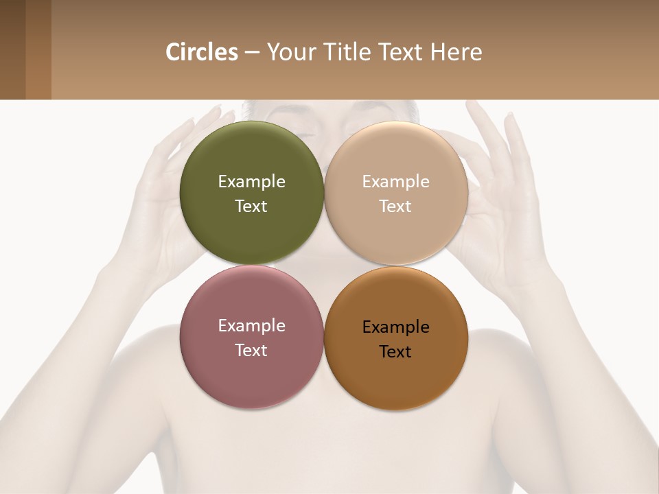 Adult Person Makeup PowerPoint Template