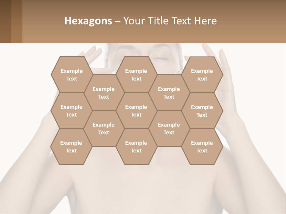 Adult Person Makeup PowerPoint Template