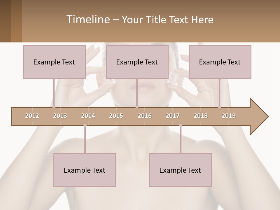 Adult Person Makeup PowerPoint Template