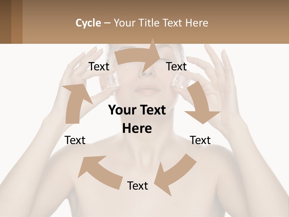 Adult Person Makeup PowerPoint Template