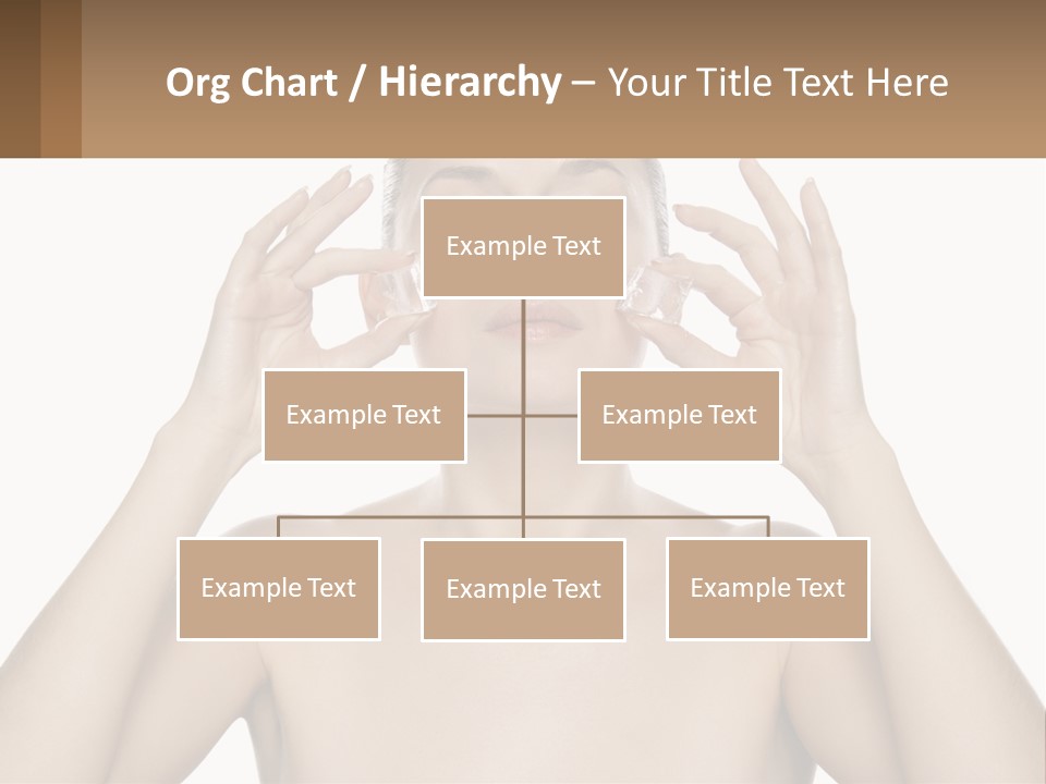 Adult Person Makeup PowerPoint Template