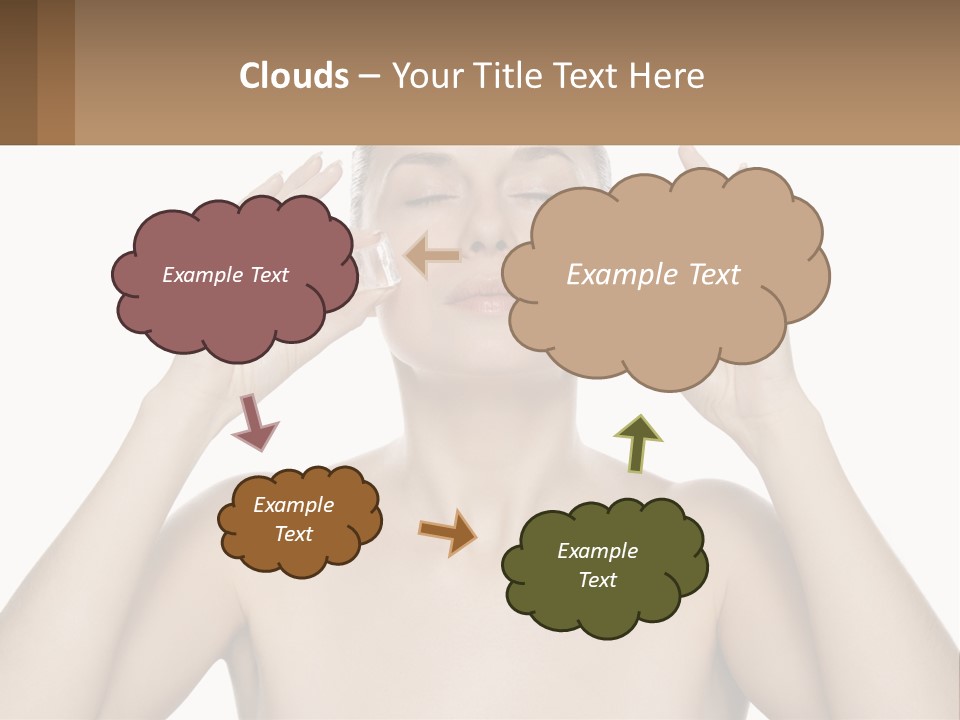 Adult Person Makeup PowerPoint Template