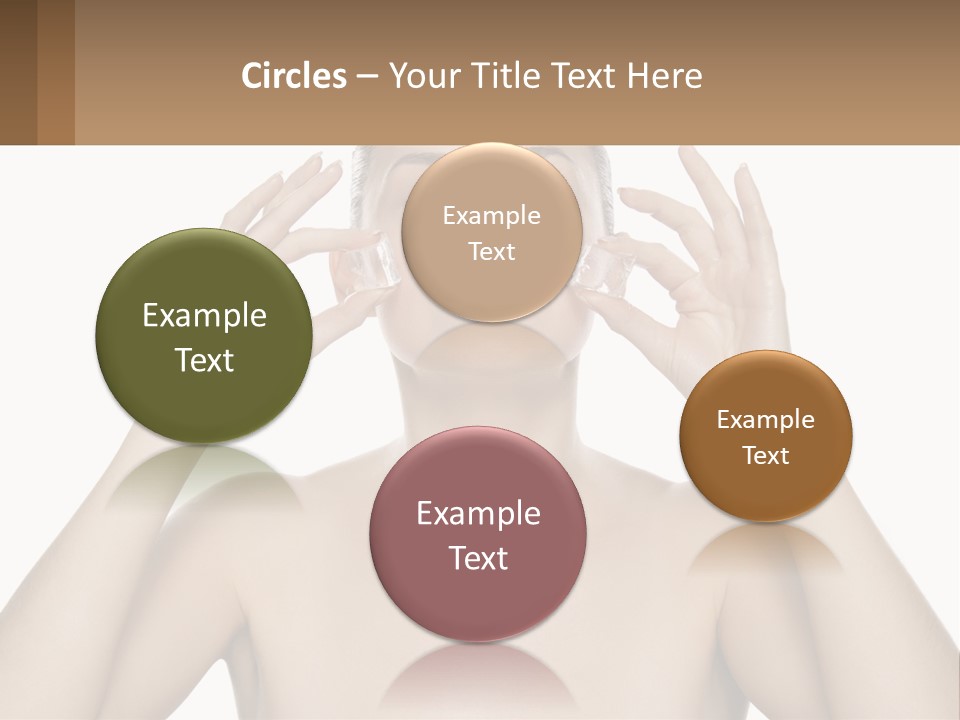 Adult Person Makeup PowerPoint Template