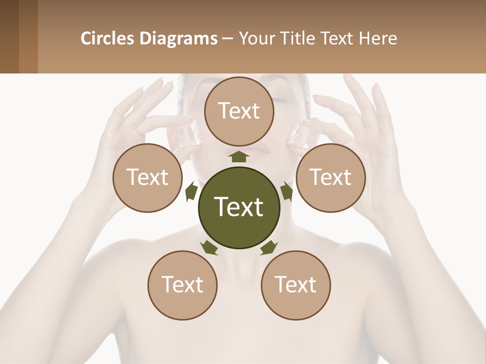 Adult Person Makeup PowerPoint Template