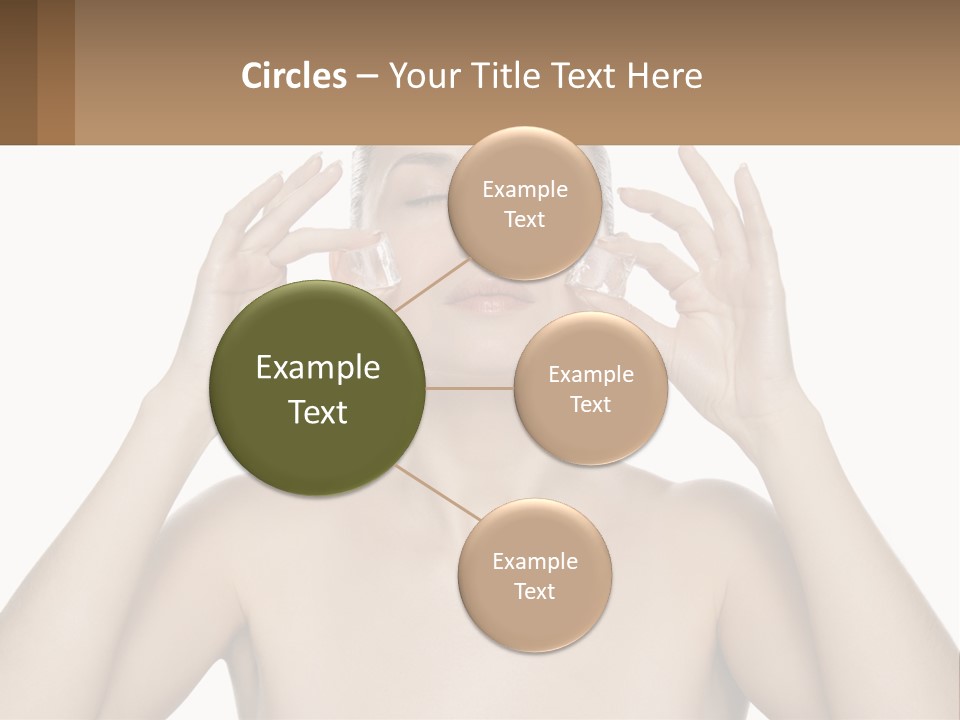 Adult Person Makeup PowerPoint Template