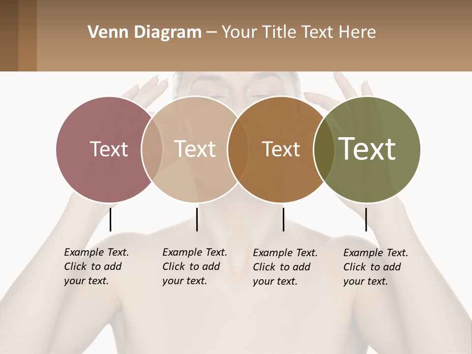 Adult Person Makeup PowerPoint Template