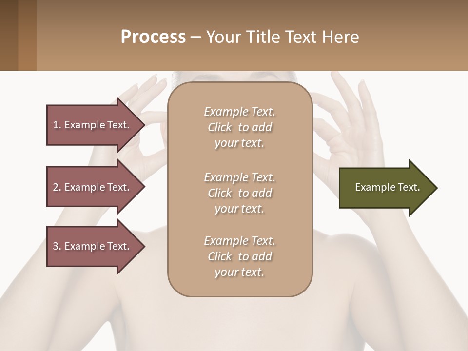 Adult Person Makeup PowerPoint Template