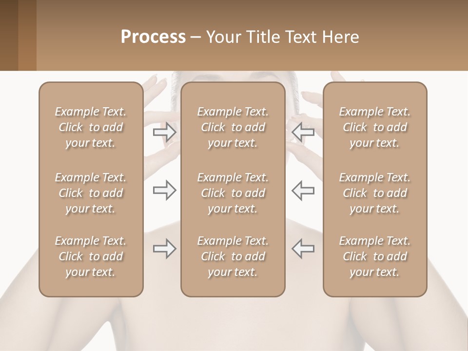 Adult Person Makeup PowerPoint Template