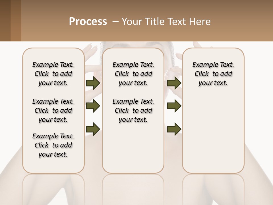 Adult Person Makeup PowerPoint Template