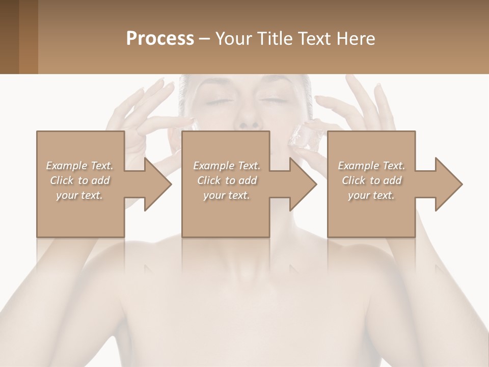 Adult Person Makeup PowerPoint Template