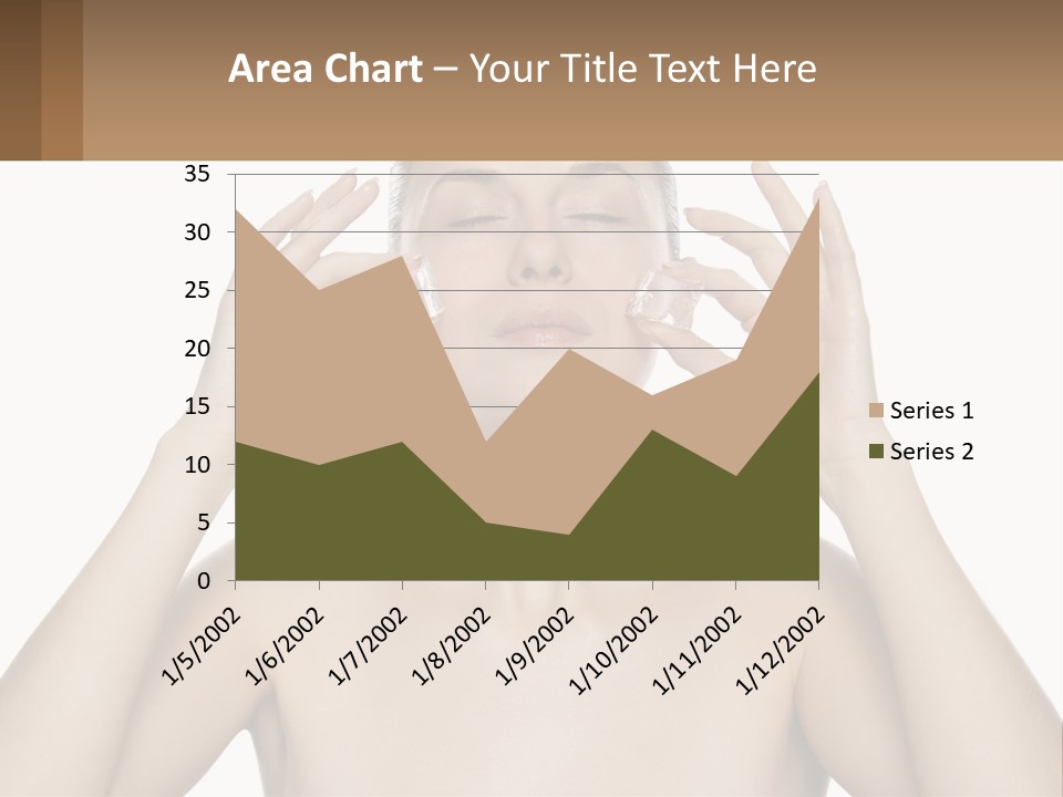 Adult Person Makeup PowerPoint Template