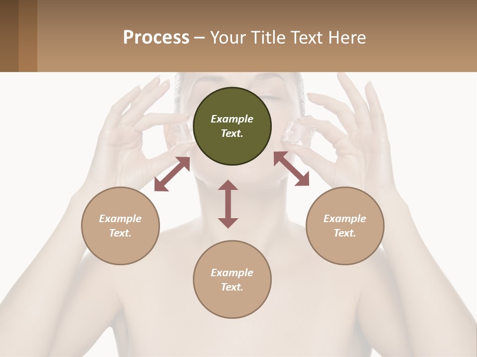 Adult Person Makeup PowerPoint Template