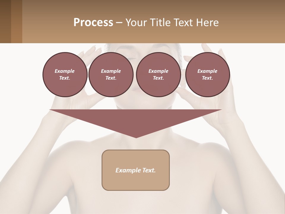 Adult Person Makeup PowerPoint Template