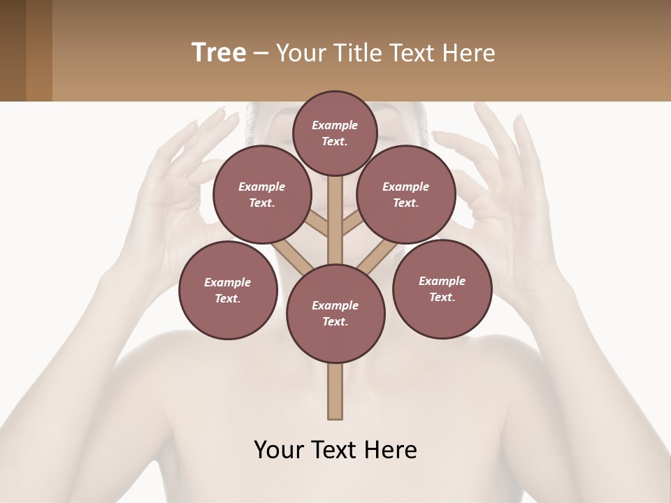 Adult Person Makeup PowerPoint Template