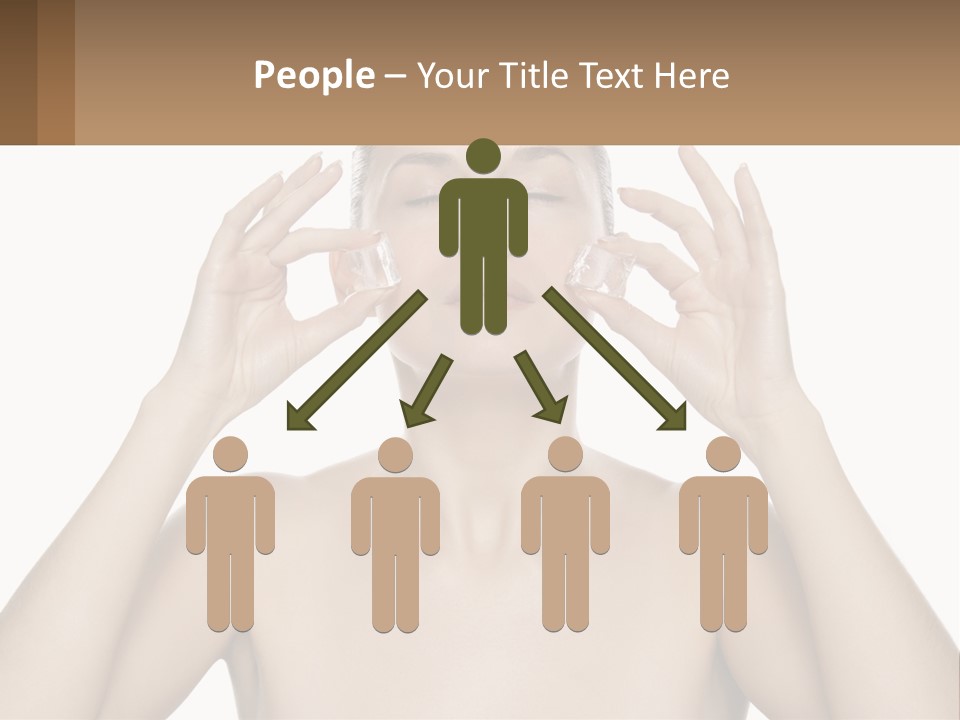 Adult Person Makeup PowerPoint Template