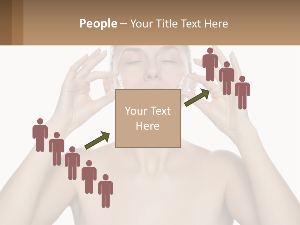 Adult Person Makeup PowerPoint Template
