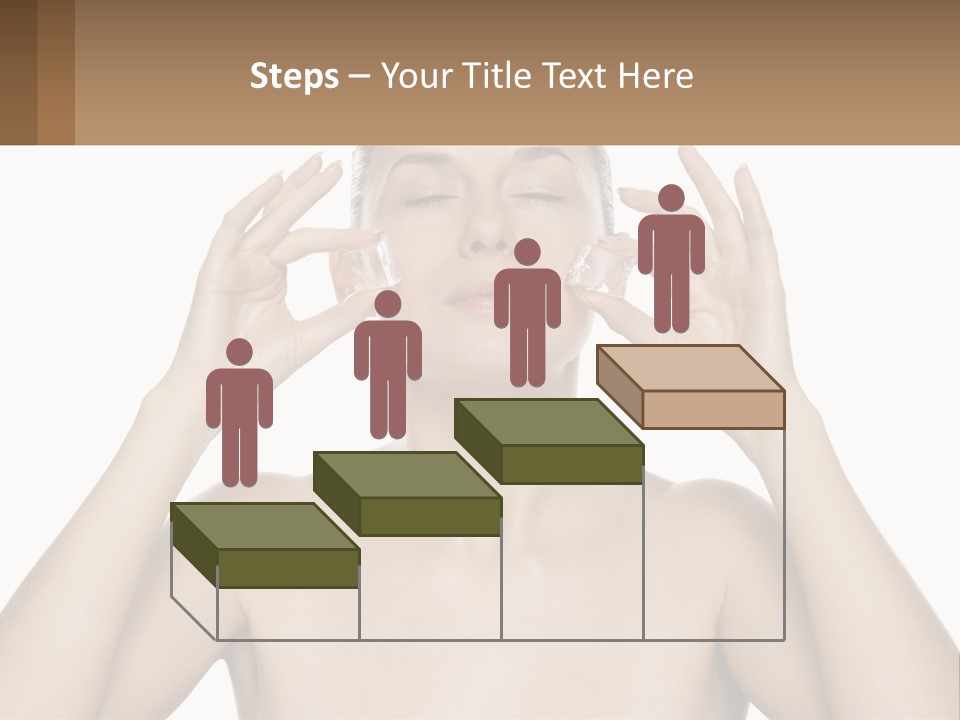 Adult Person Makeup PowerPoint Template