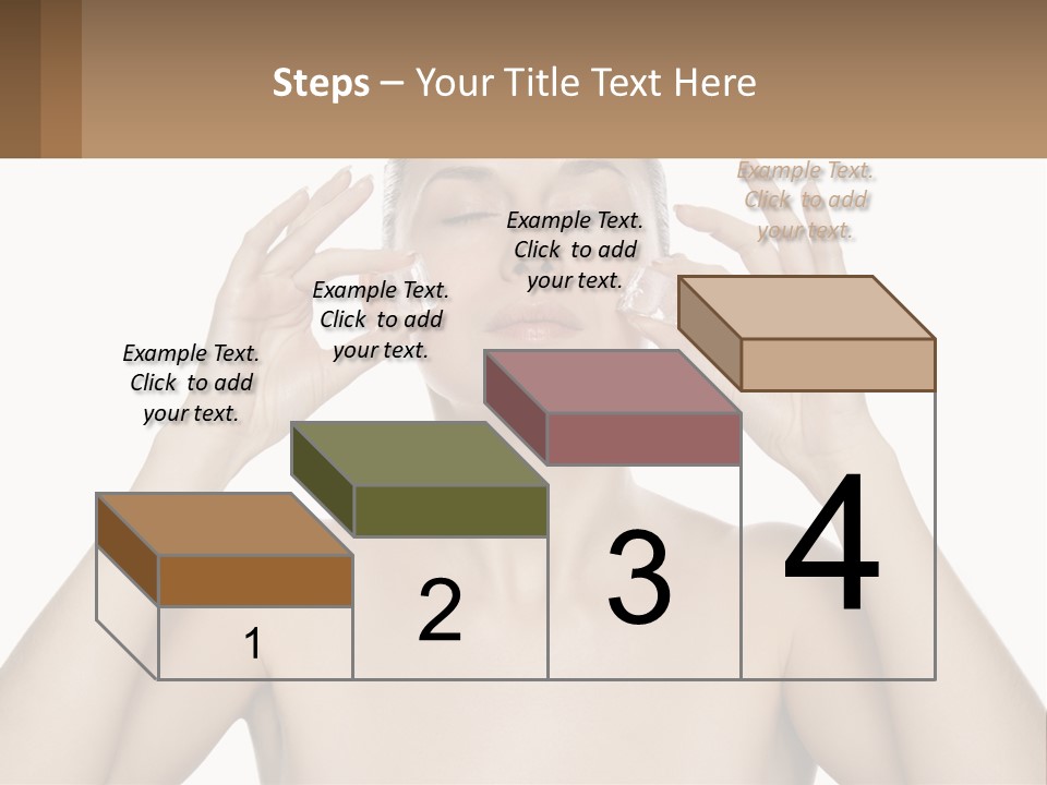 Adult Person Makeup PowerPoint Template