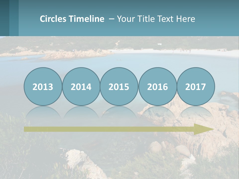 Relax Cove Water PowerPoint Template