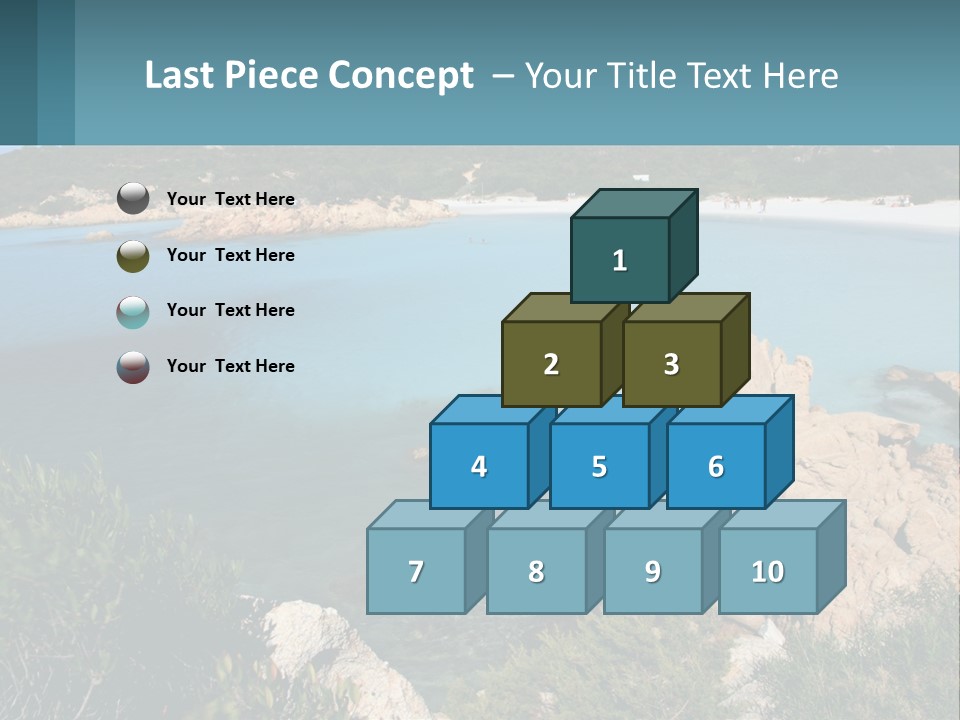 Relax Cove Water PowerPoint Template