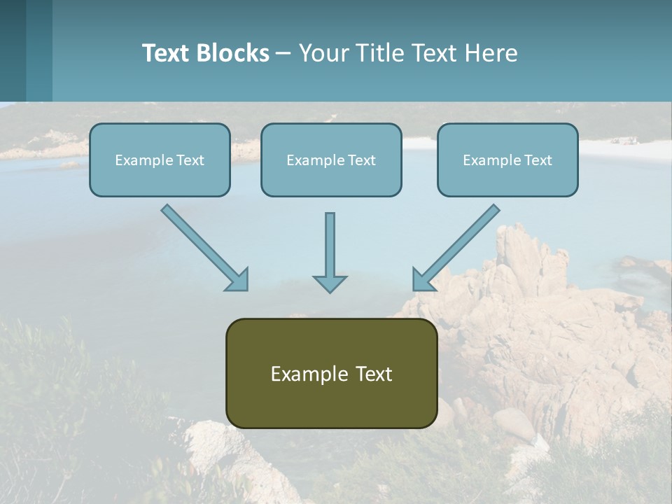 Relax Cove Water PowerPoint Template