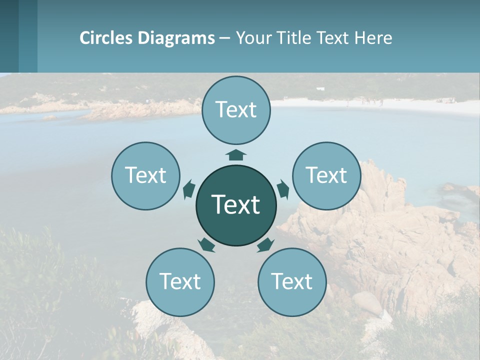 Relax Cove Water PowerPoint Template