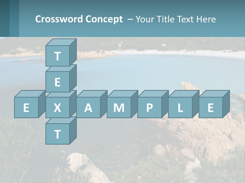 Relax Cove Water PowerPoint Template