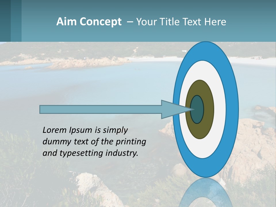 Relax Cove Water PowerPoint Template