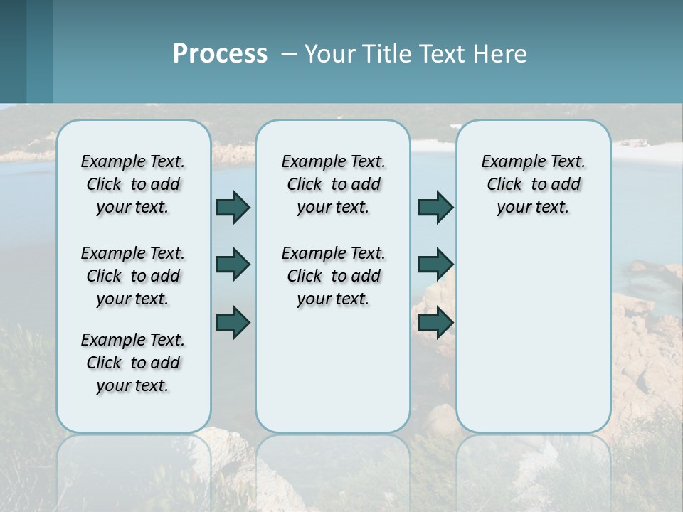 Relax Cove Water PowerPoint Template