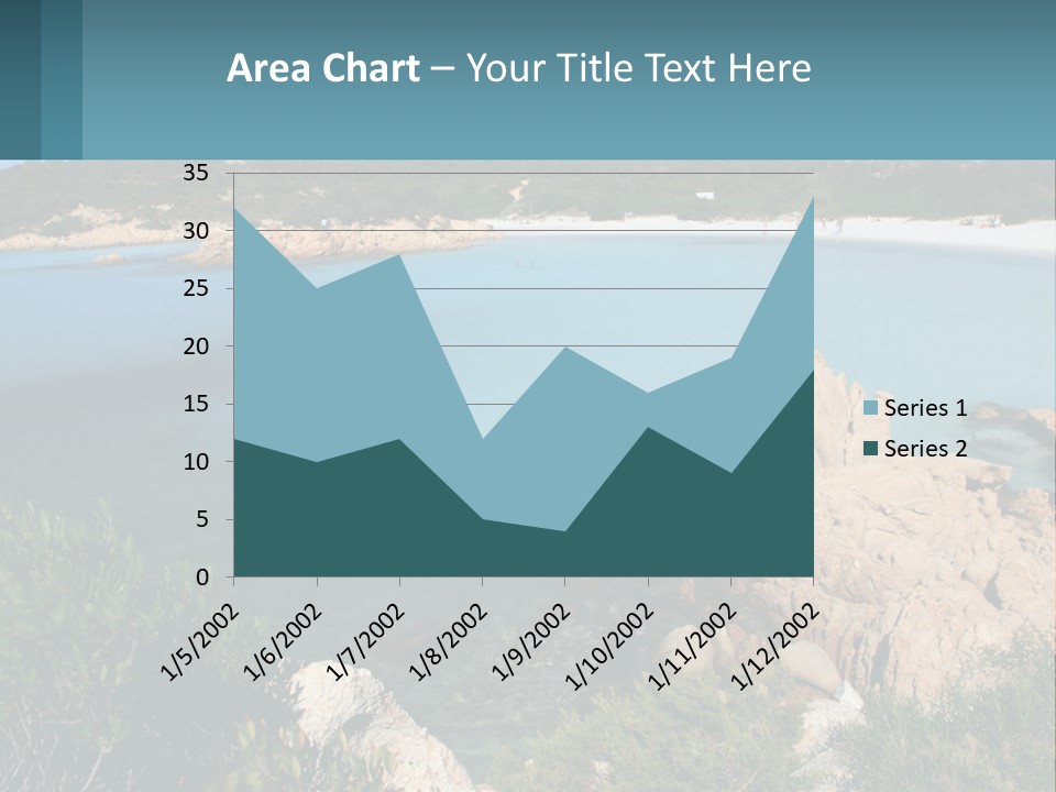 Relax Cove Water PowerPoint Template