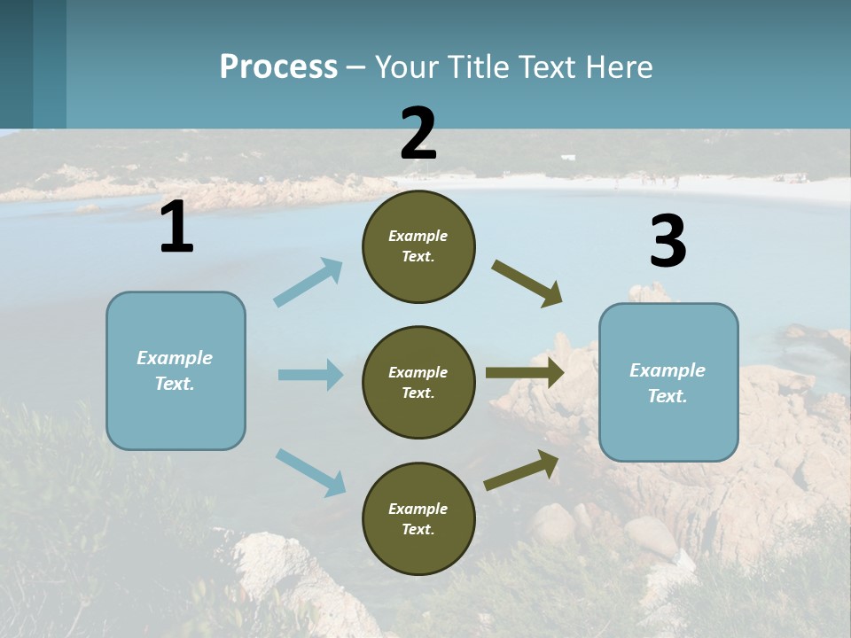 Relax Cove Water PowerPoint Template