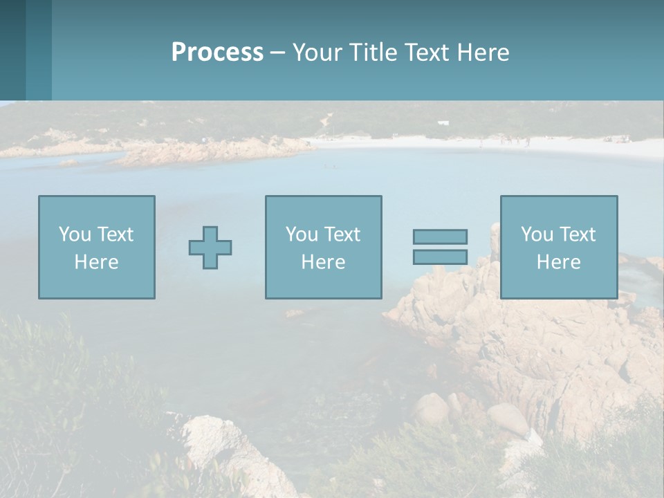 Relax Cove Water PowerPoint Template