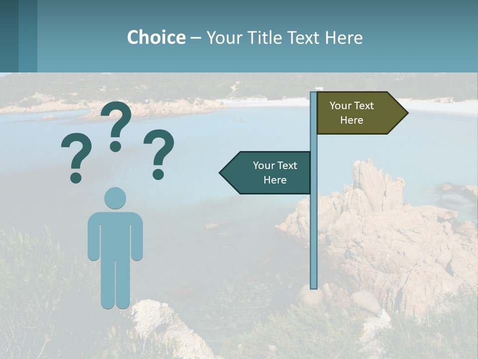 Relax Cove Water PowerPoint Template