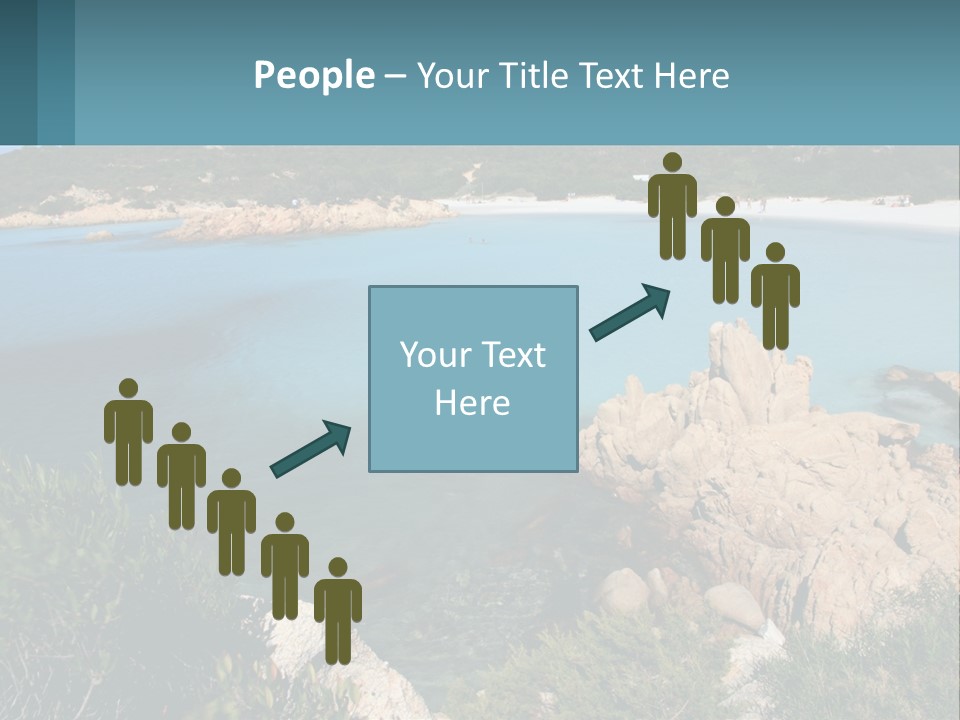 Relax Cove Water PowerPoint Template