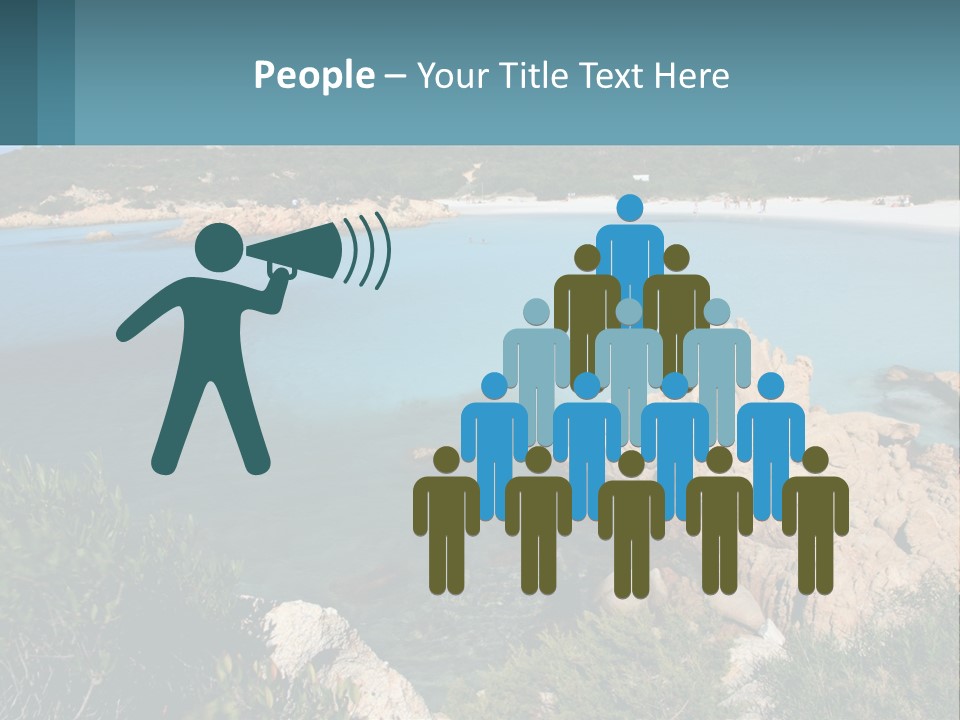 Relax Cove Water PowerPoint Template