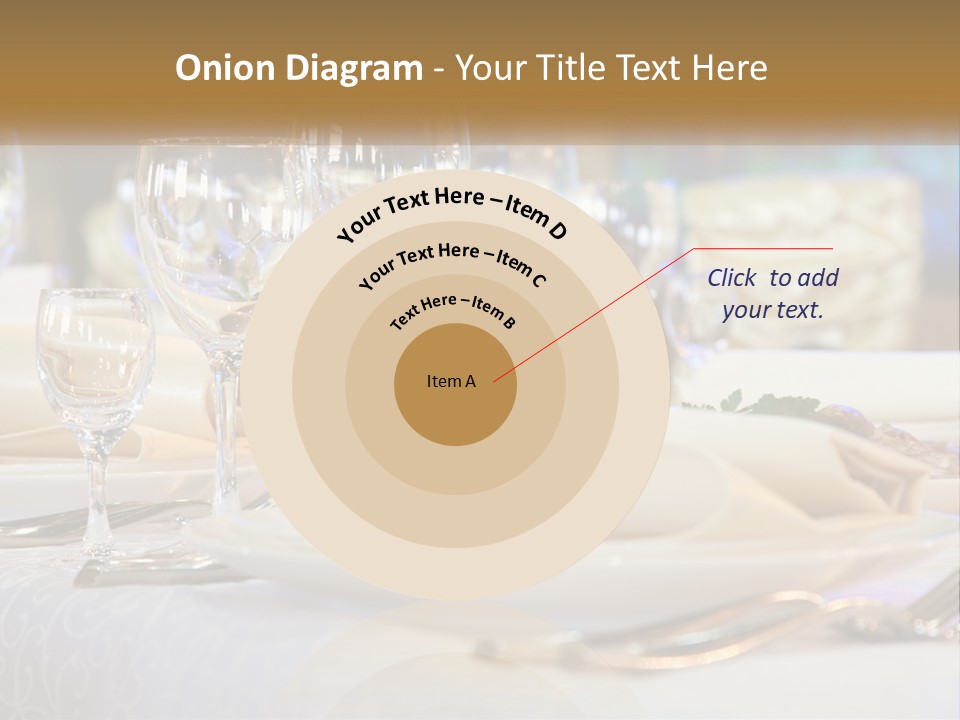 Decoration Large Dinner PowerPoint Template
