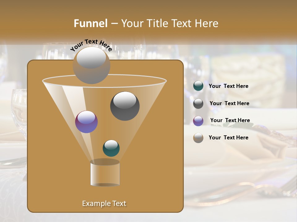 Decoration Large Dinner PowerPoint Template