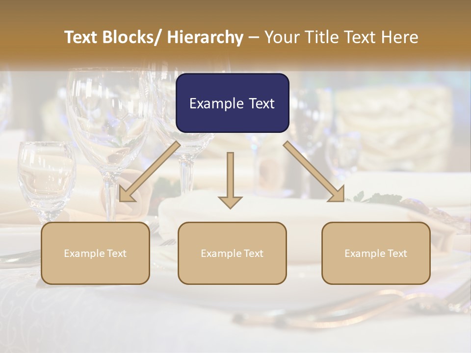 Decoration Large Dinner PowerPoint Template