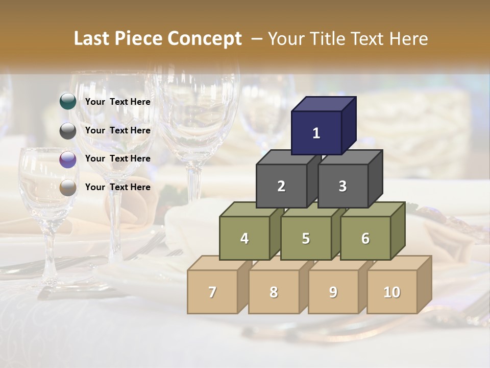 Decoration Large Dinner PowerPoint Template