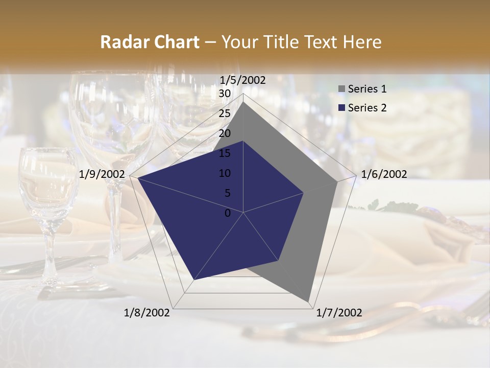Decoration Large Dinner PowerPoint Template