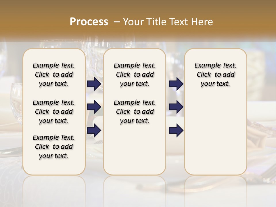 Decoration Large Dinner PowerPoint Template