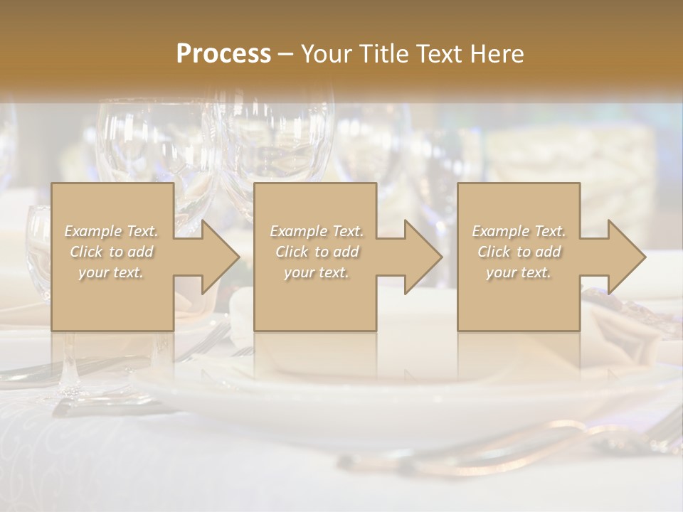 Decoration Large Dinner PowerPoint Template
