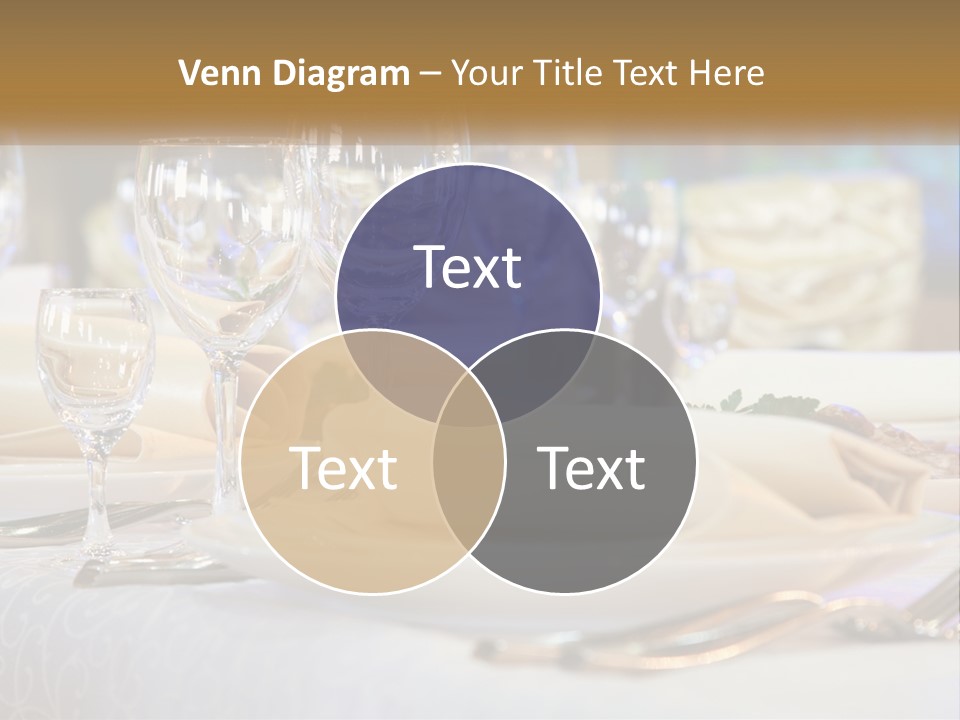 Decoration Large Dinner PowerPoint Template