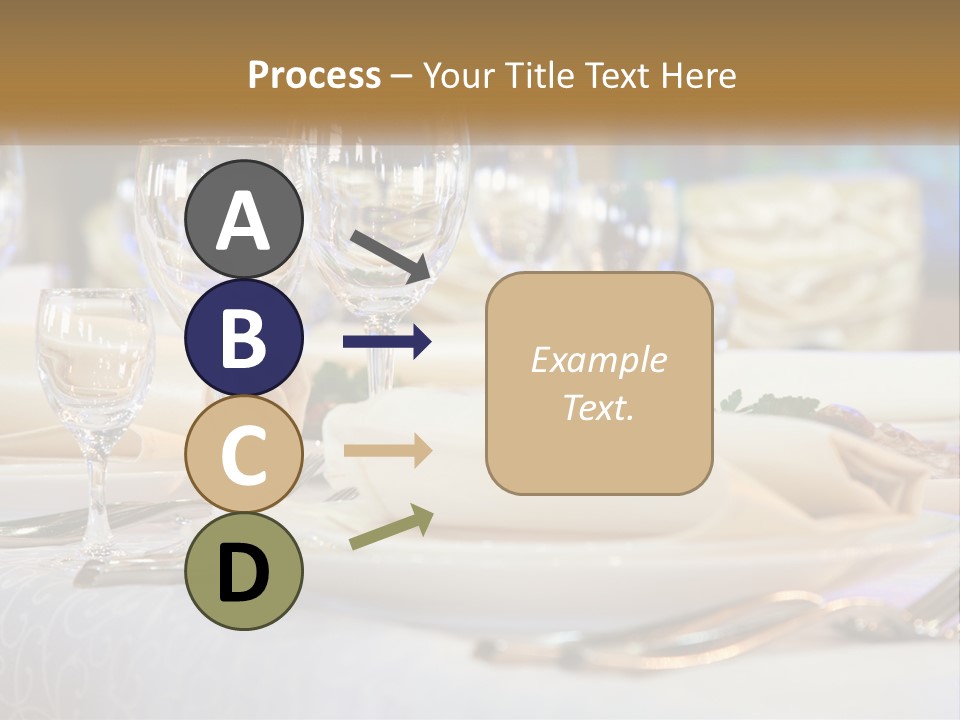 Decoration Large Dinner PowerPoint Template
