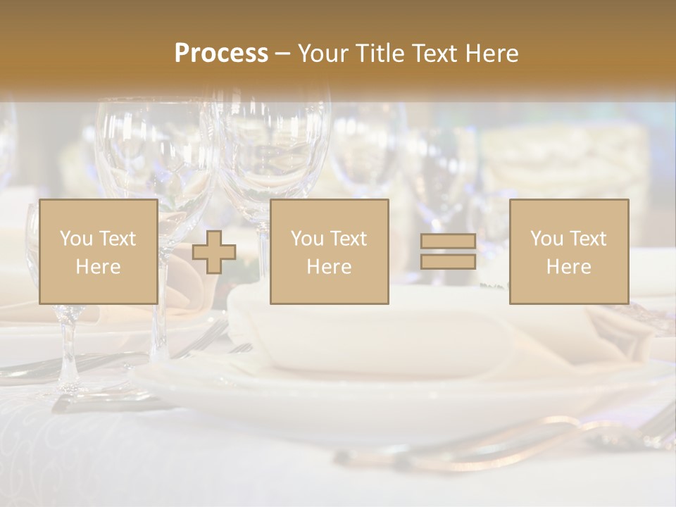 Decoration Large Dinner PowerPoint Template