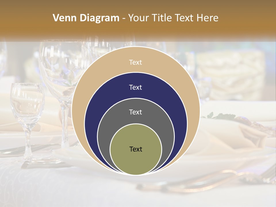 Decoration Large Dinner PowerPoint Template