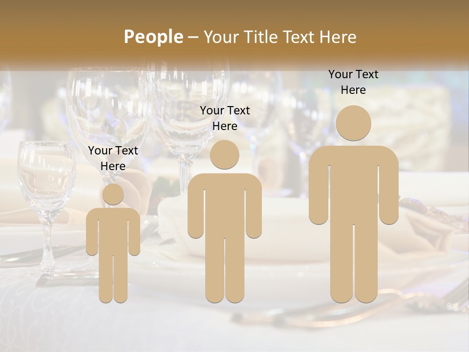 Decoration Large Dinner PowerPoint Template