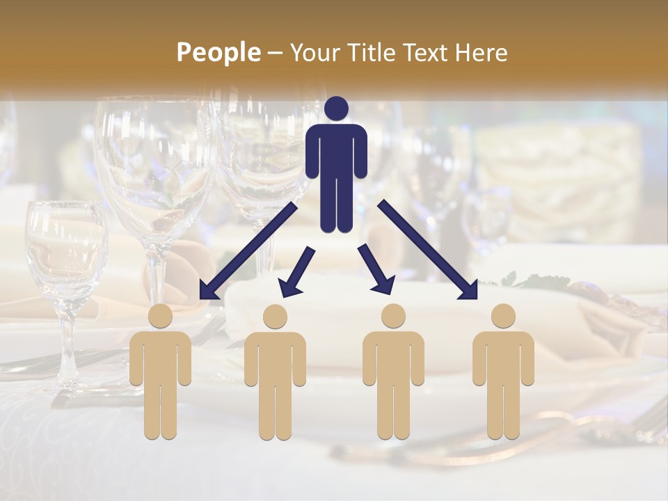 Decoration Large Dinner PowerPoint Template