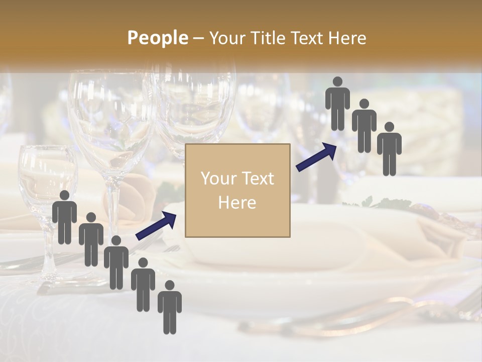 Decoration Large Dinner PowerPoint Template